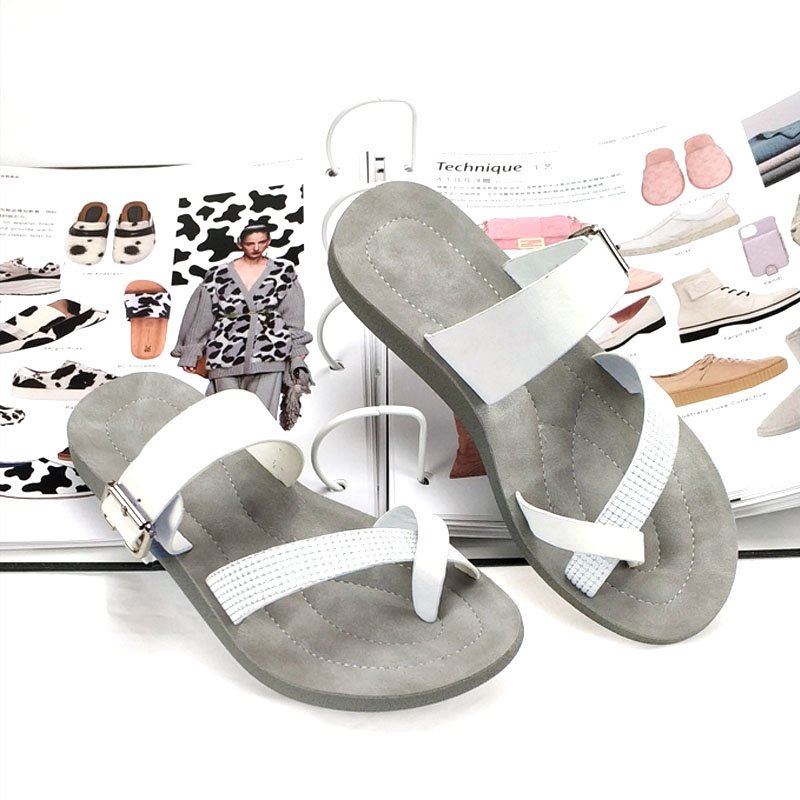 Latest ladies comfaotable sandals fashion designs outside flat soft summer slipper outdoor beach casual shoes for women