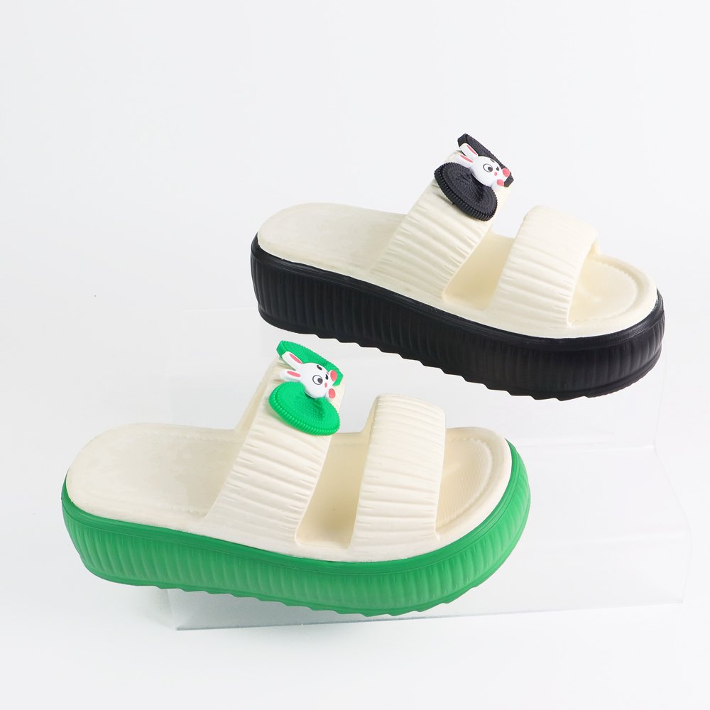 Factory Wholesale Fashion Womens Flat Fancy Slippers Slide Slipper For Girls