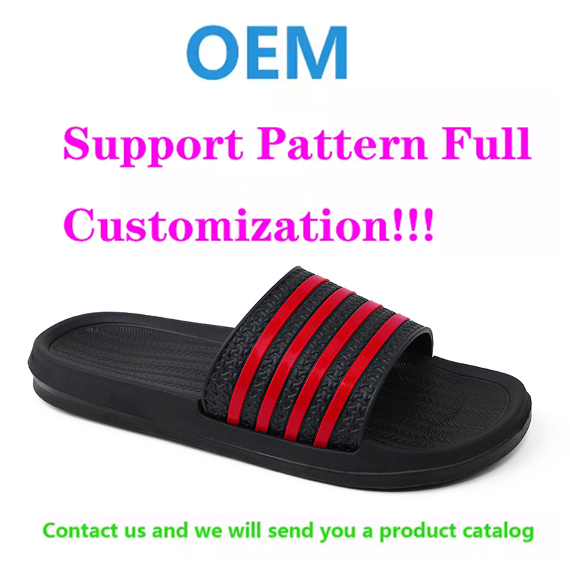 OEM ODM Flat House Indoor Customize EVA Designer Slippers Slides Slippers Custom Men Slippers Outdoor