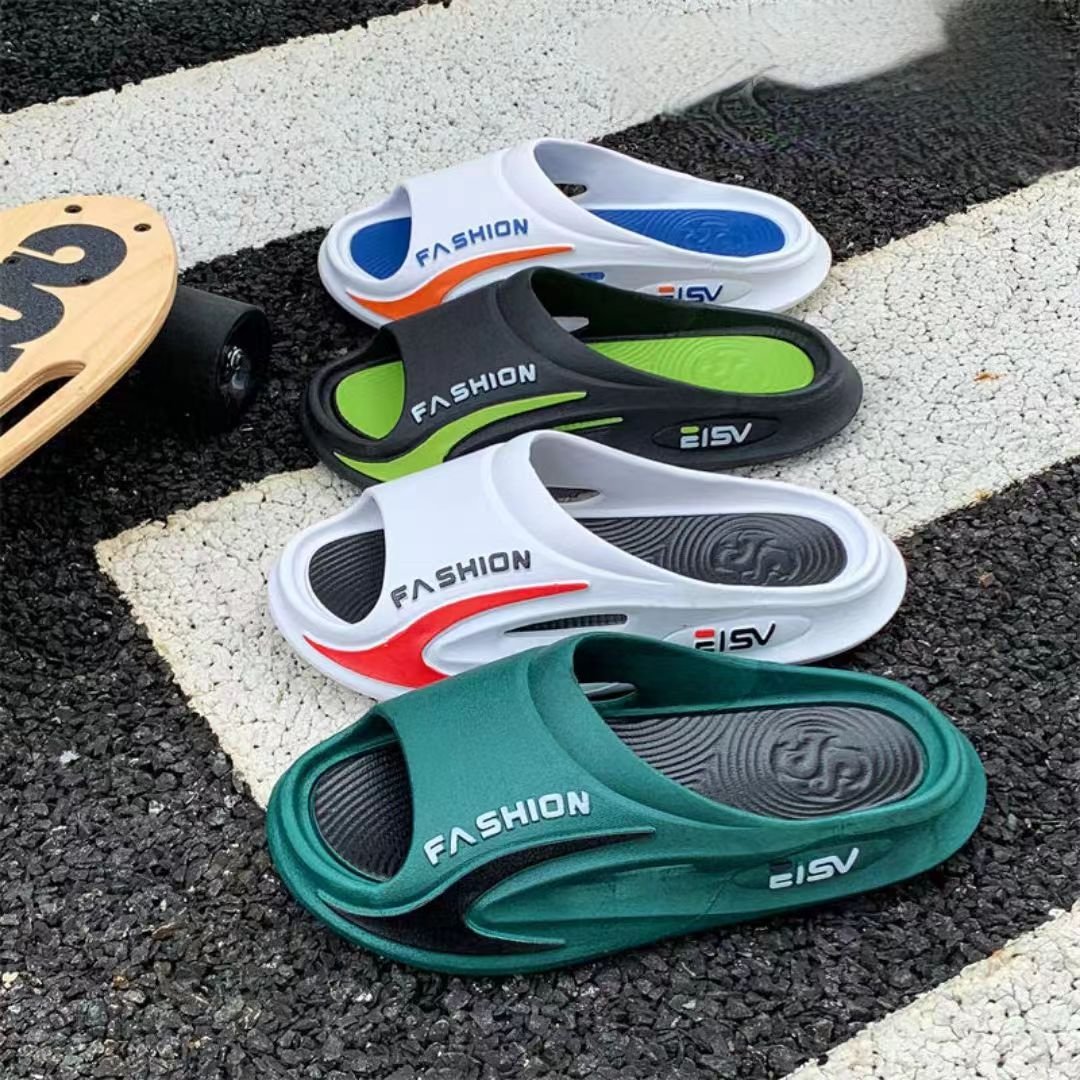 EVA New Fashion Beach Outdoor Summer House Sports Men's Home Shoe Slides Slippers Man Wholesale For Men 2024