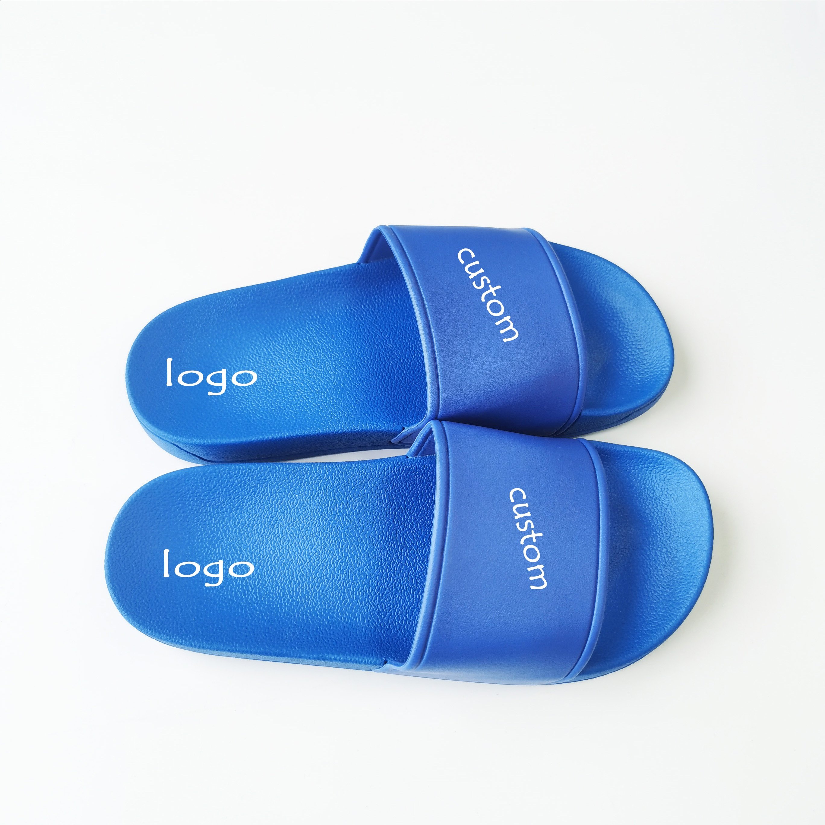 Cheap Custom Lady Plain Slides Sandal Footwear Rubber Slippers Wholesale Chinese Women Beach Slides Pvc Slippers