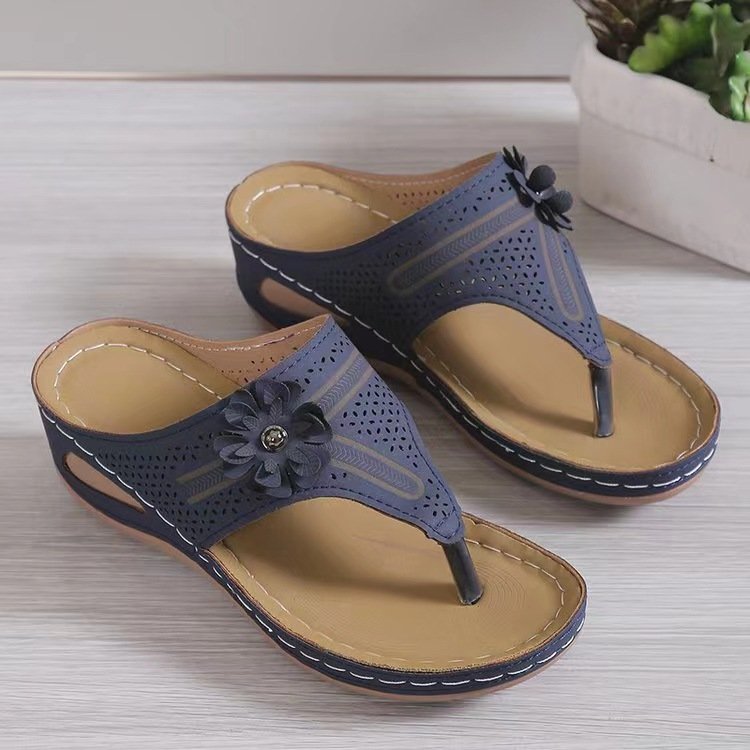 2024 Women's Indoor Slippers Fashion Platform Ladies Shoes Sandals Comfortable Casual Flats Slippers For Women