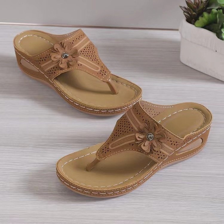 2024 Women's Indoor Slippers Fashion Platform Ladies Shoes Sandals Comfortable Casual Flats Slippers For Women