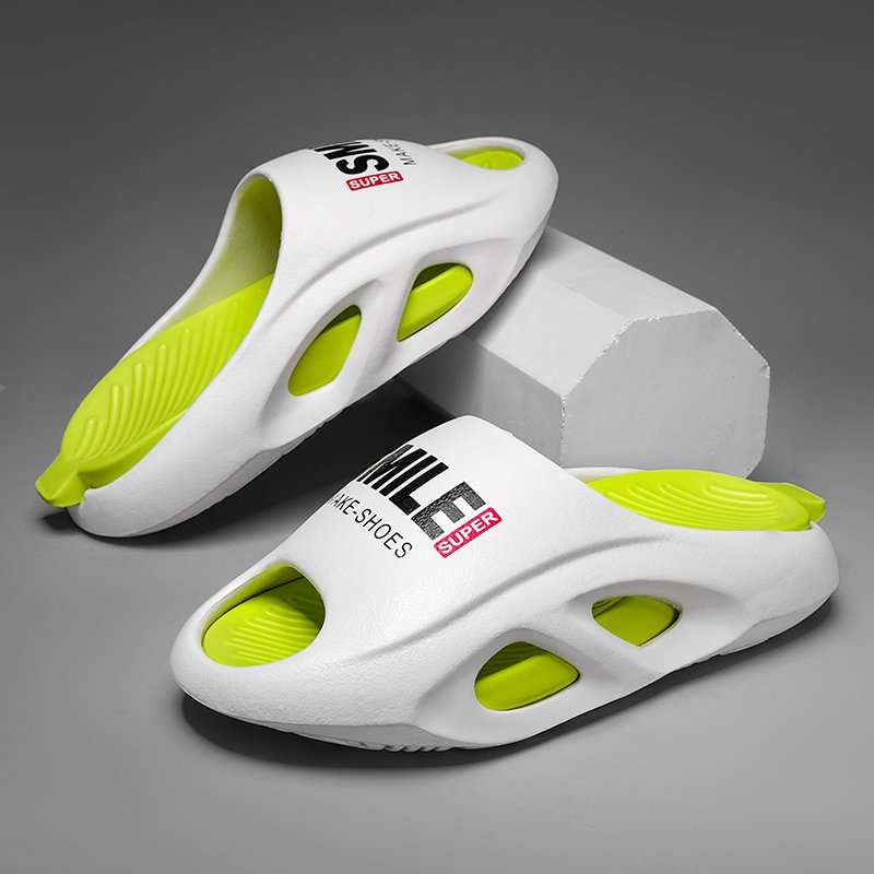 Factory Summer New Style Cool Men's Anti-slip Eva Flat Beach Slides Slippers Breathable slipper eva soft shoes mens brands
