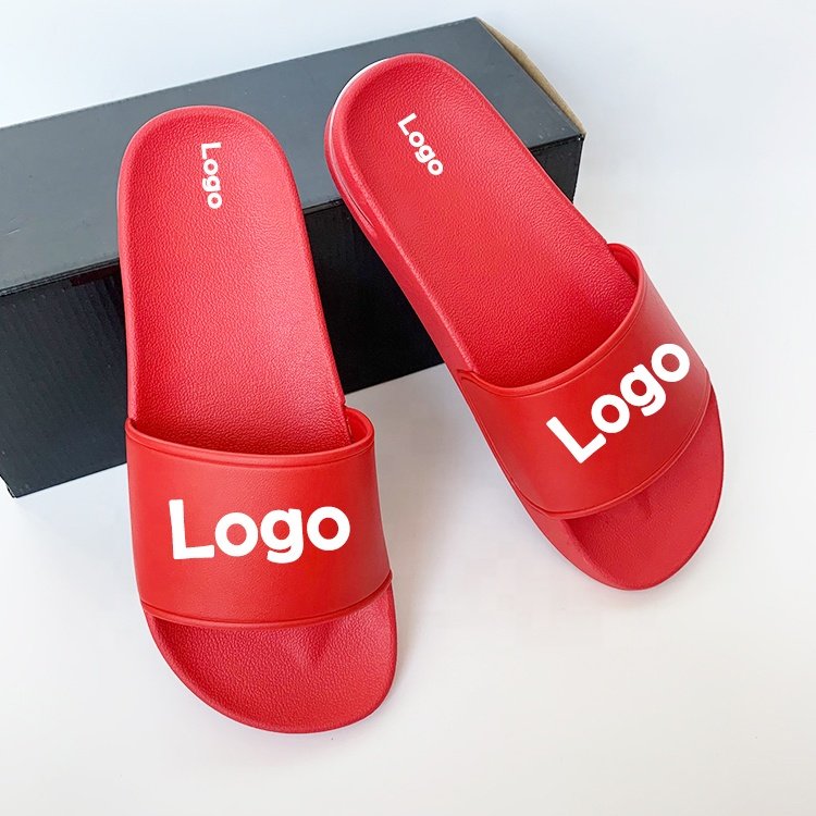 high fashion custom black slippers air cushion slides custom slides slippers men designer blank slippers foot wears unisex