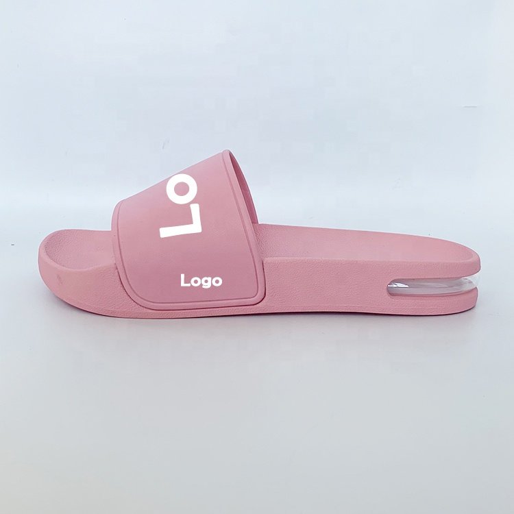 high fashion custom black slippers air cushion slides custom slides slippers men designer blank slippers foot wears unisex