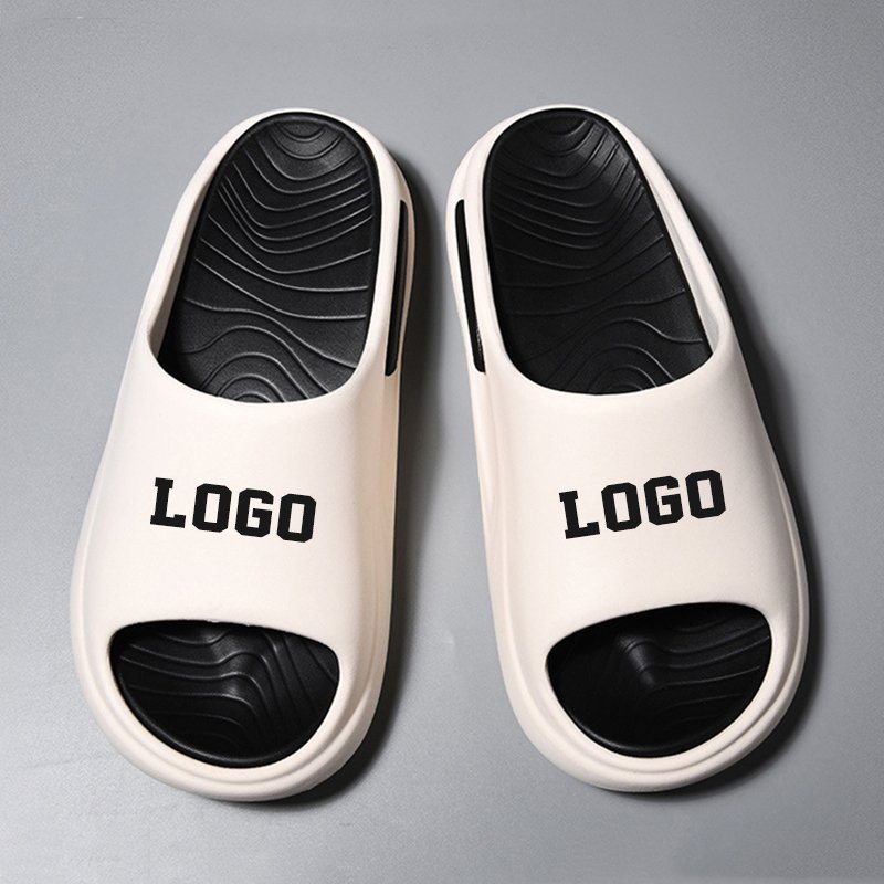 Designer Custom Summer slippers Cloud Slides EVA Thick Sole Flat Sandals Men 's Casual Sport Slides Slippers for men women