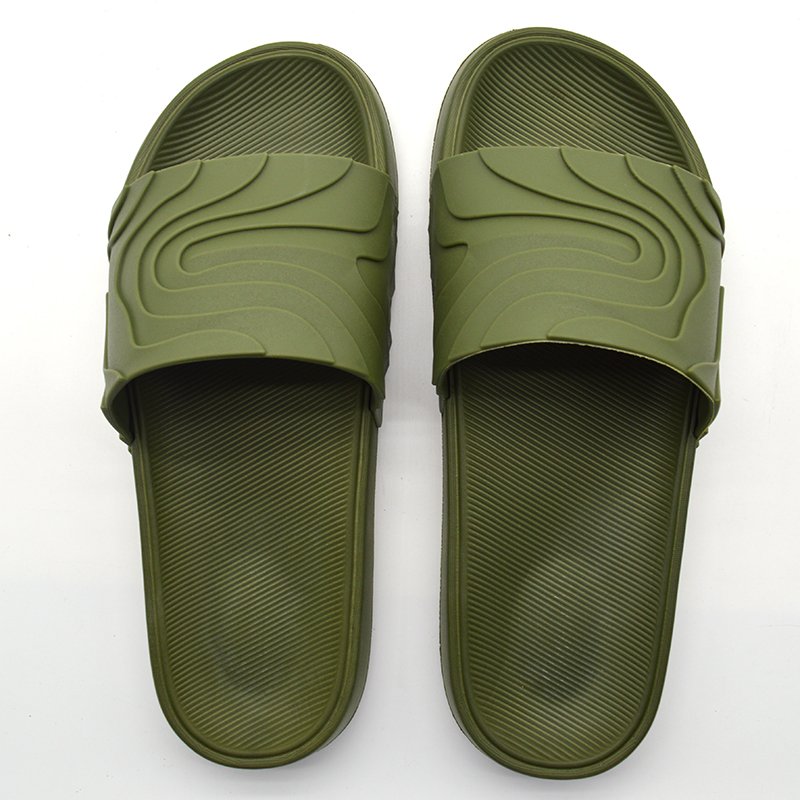 Mens Sporty EVA Slide Slippers Hot Sale Sports Genre Slip-Ons