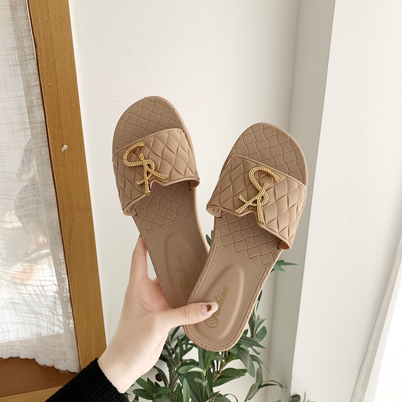New arrival slipper bathroom non-slip eva flat slippers designer slides home slipper for women