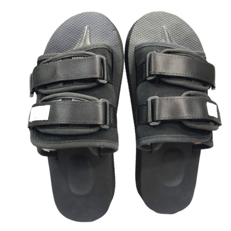 Bosirui Customized Eva Man Slides Slippers New Fashion Recyclable Black Cargo Flat Sandals Shoes Flip Flops Slippers BSR-A013