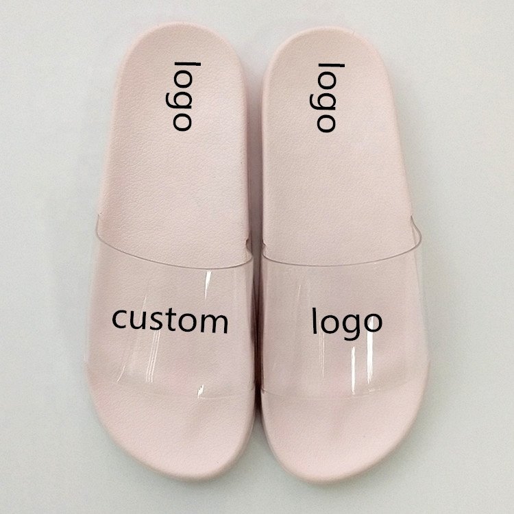 Beach comfort white pvc eva black glitter red blank plain oem custom logo slide sandal slipper women and men shoe manufacturer