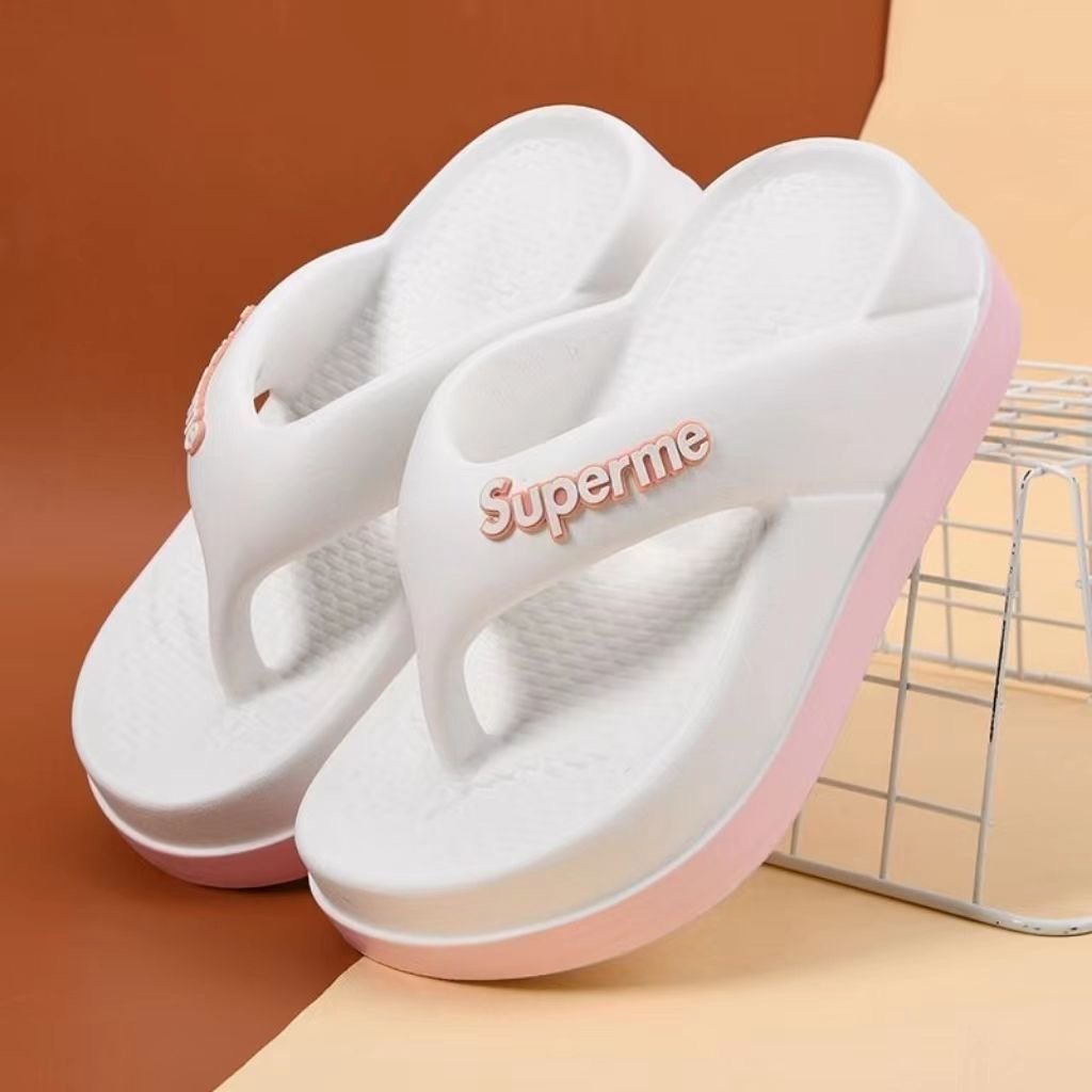 Summer Outdoor Beach Leisure Women's Herringbone Slippers with High Fashion Women's Home Leisure Slippers