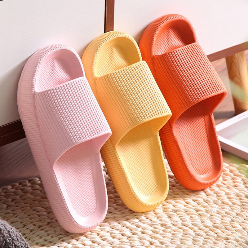 Candy Color Indoor Soft EVA Unisex EVA Slippers 2024 Heel Home Non Slip slip on slide Slipper