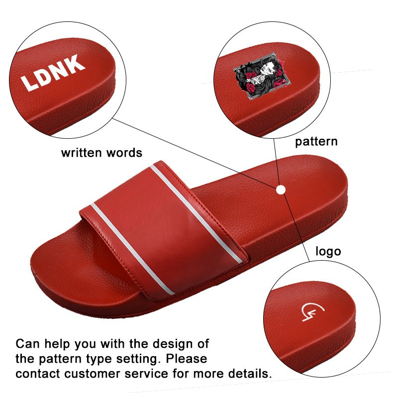 2024 Customization Blank Original Brand Logo Slides Sandal Footwear Casual Sport Slides Slippers For Men Women