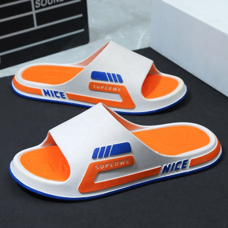 2023 Factory Wholesale Black Outdoor Sports Slippers Fashion Non-slip Slides Sandals Indoor Slippers For Men