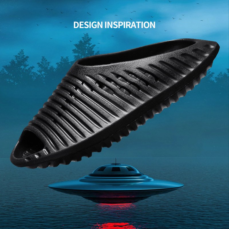 2023 New Style Wholesale EVA Foam Indoor Outdoor Summer Beach Casual Ladies Women Men Home UFO Slides Slippers For Men Women