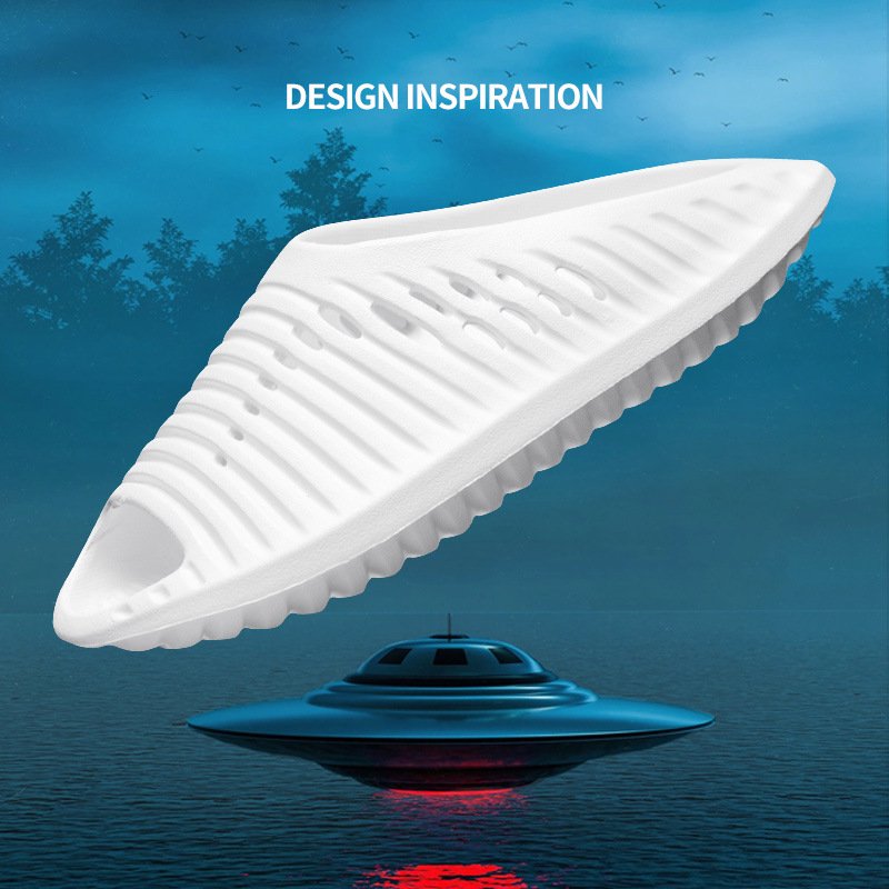 2023 New Style Wholesale EVA Foam Indoor Outdoor Summer Beach Casual Ladies Women Men Home UFO Slides Slippers For Men Women