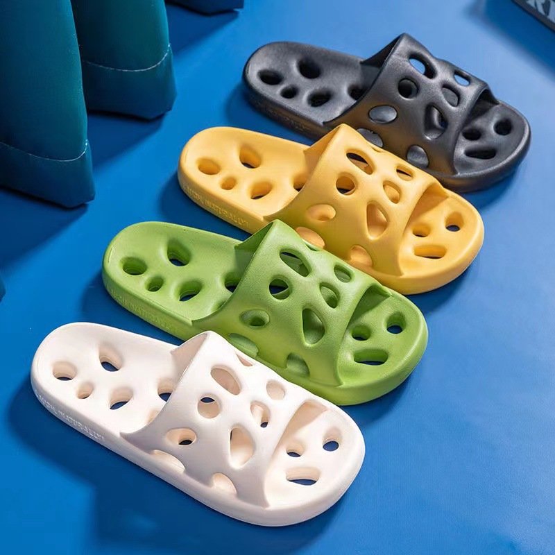 Men And Women House Slippers Soft Comfortable Home Slider Indoor Bath Shoes For Shower