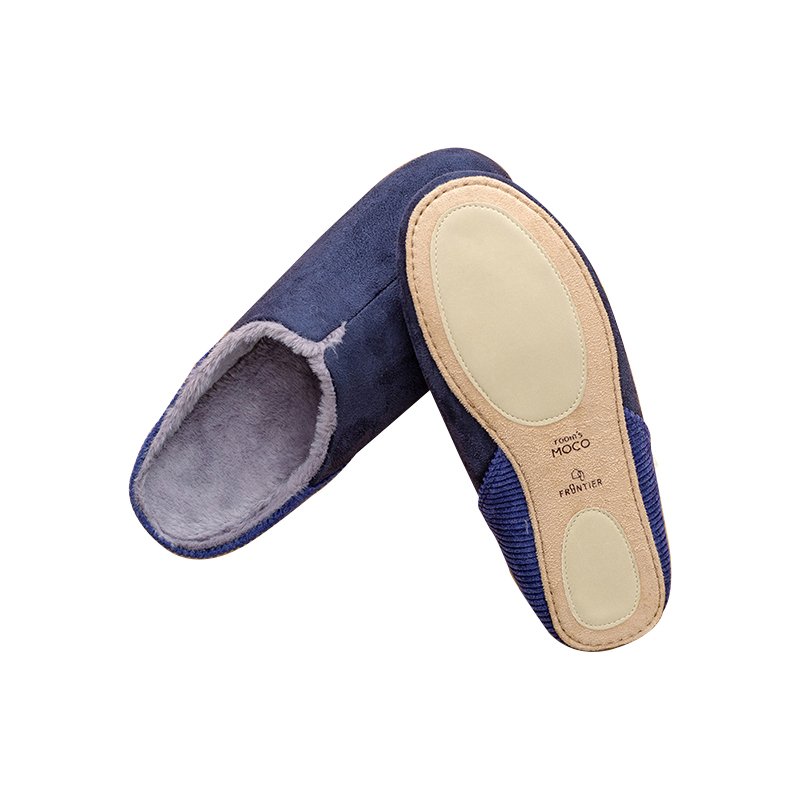 High Quality Christmas Cotton Slides Slippers Customizable Indoor Winter PVC Lining Comfortable Upper Insole Positioning Warm