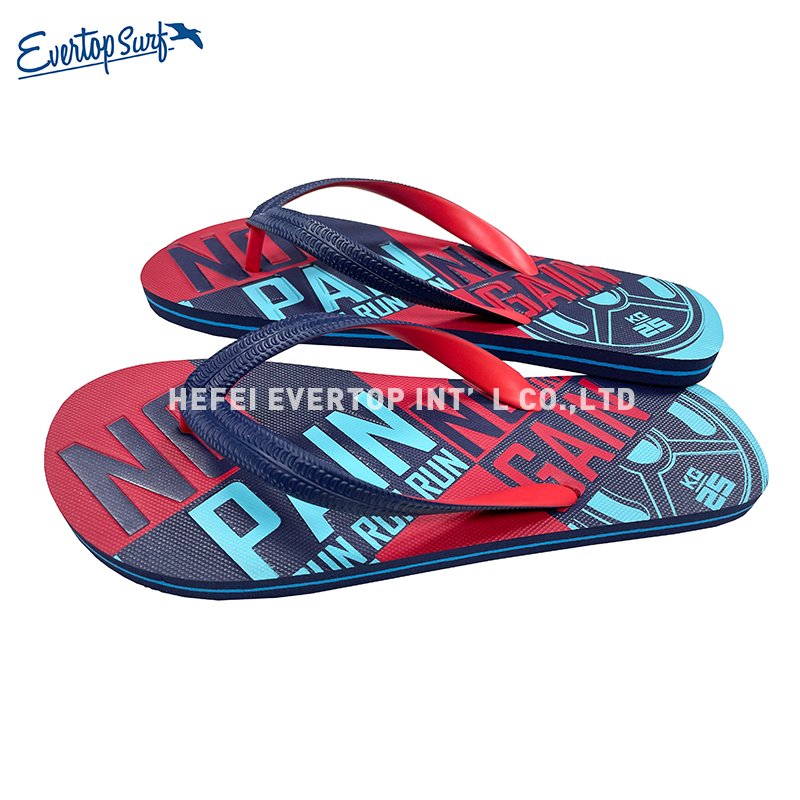 Fashion casual rubber sandal shoes indoor outdoor men's non-slip summer luxury flip-flops slippers