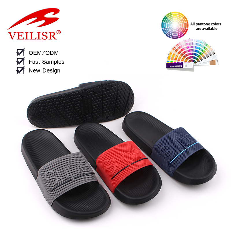 Slides Man Indoor Sandals Custom Logo Print Men Slides Slippers Chinelo Chancletas De Hombre Sports Slippers Slides Men