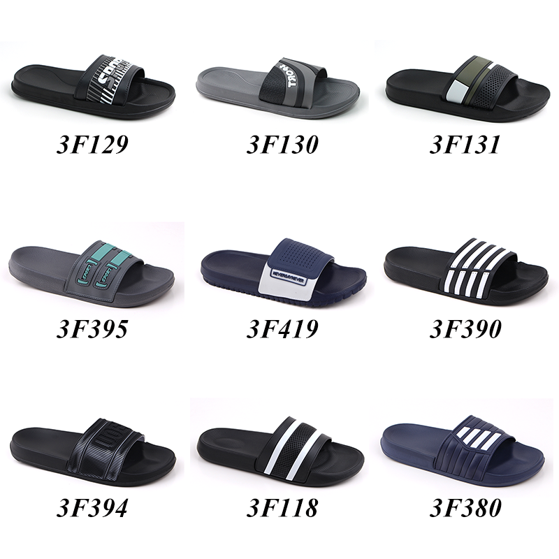 Slides Man Indoor Sandals Custom Logo Print Men Slides Slippers Chinelo Chancletas De Hombre Sports Slippers Slides Men