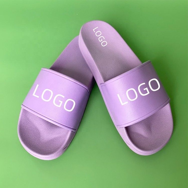 Women Summer Slides Slippers Shoes Summer Open Toe Anti-slip Female PVC Comfort Trendy Casual Flats Sole for Ladies