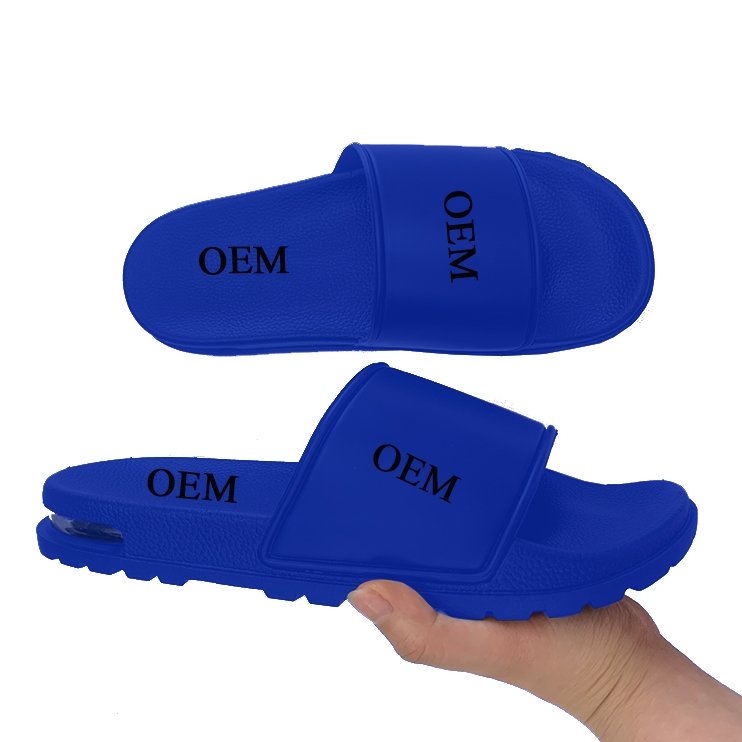 Slippers Unisex Oem Custom Black Color Footwear Rubber Men Pam Slippers Rubber Sole Sheet Custom Slides Slipper