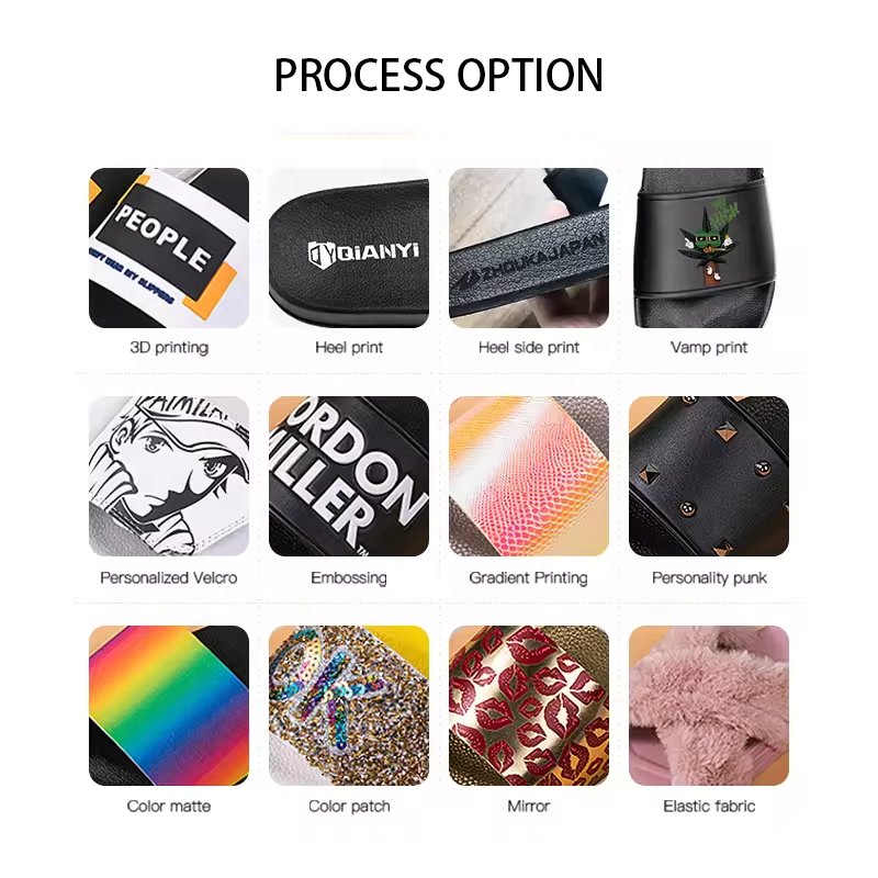Manufacturer factory Custom Logo sports slippers sandals slippers Casual Sport Slides Slippers for men for woman