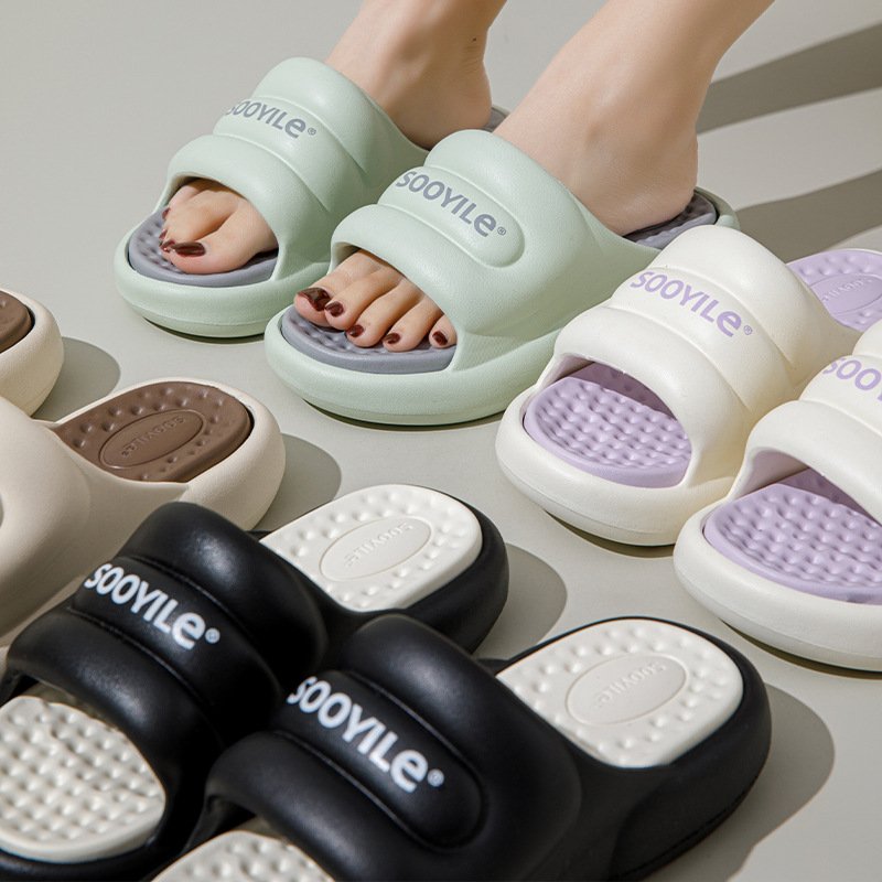 Cheap wholesaleThick sole soft women slippers comfort popular home sandals for women cute made in china slides slippers