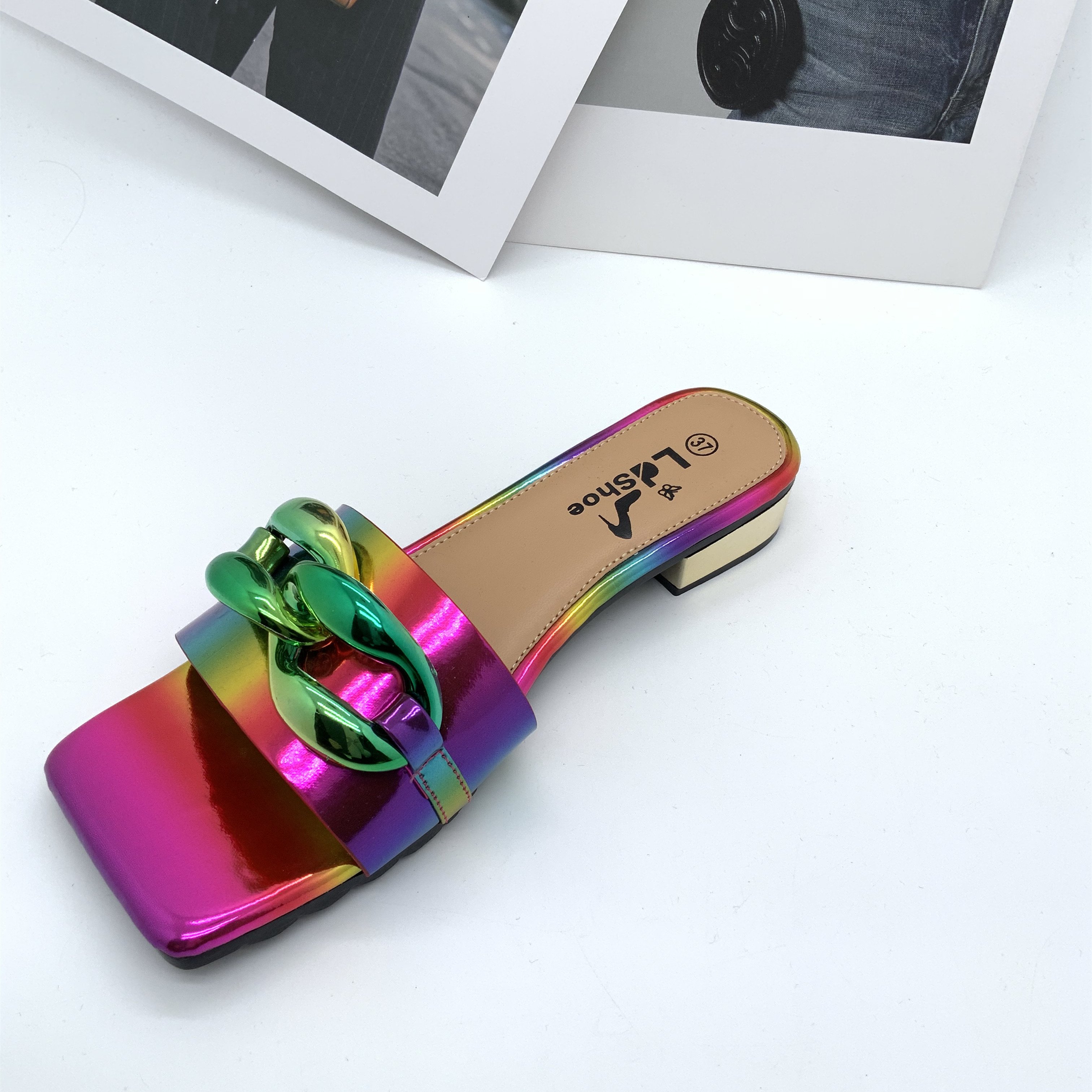 2023 Summer Flat Slides Shoes Ladies Slippers Casual Sandals Women Fashion Shoe For Women slide slippers shoe