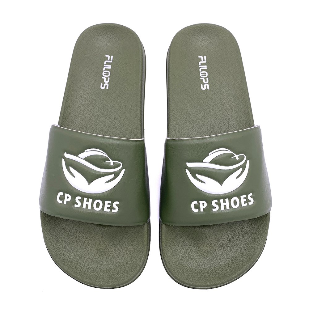 Factory Custom Pool Slides Slippers with Embossed Logo Reliable And Cheap Footwear
