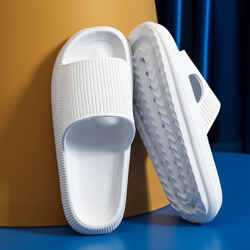 Top sale guaranteed quality mens summer slippers unisex indoor outdoor slippers with solid color
