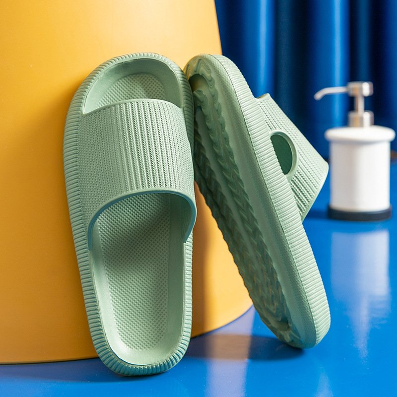 Top sale guaranteed quality mens summer slippers unisex indoor outdoor slippers with solid color