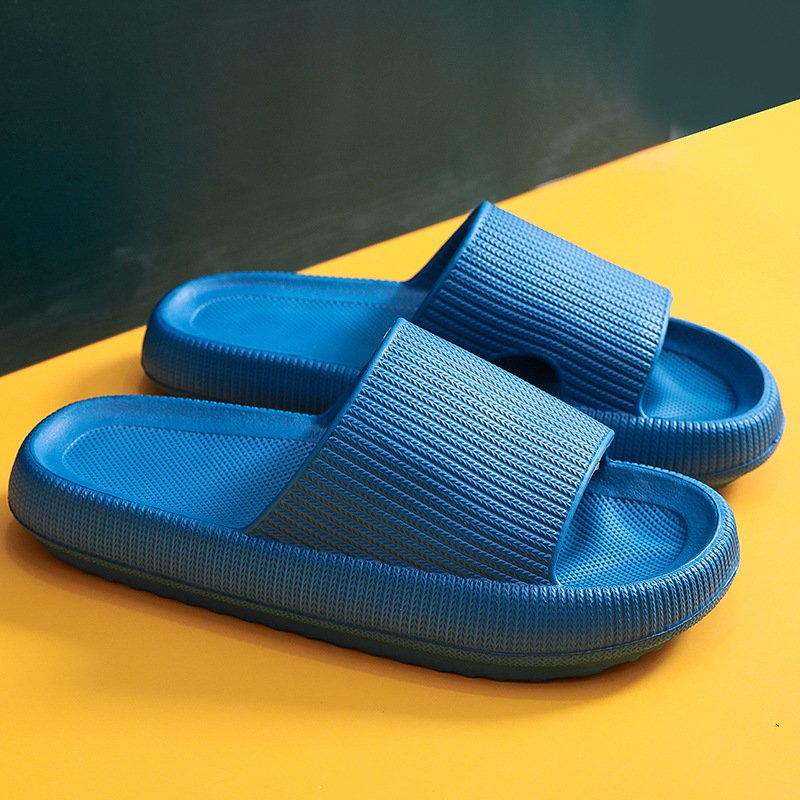 Top sale guaranteed quality mens summer slippers unisex indoor outdoor slippers with solid color