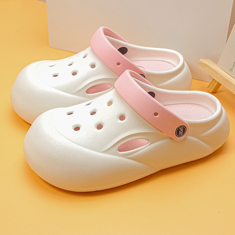 2024 New Fashion Soft And Comfortable Shoes For Women Thick-soled Outdoor Wear Eva Sandals And Slippers For Men