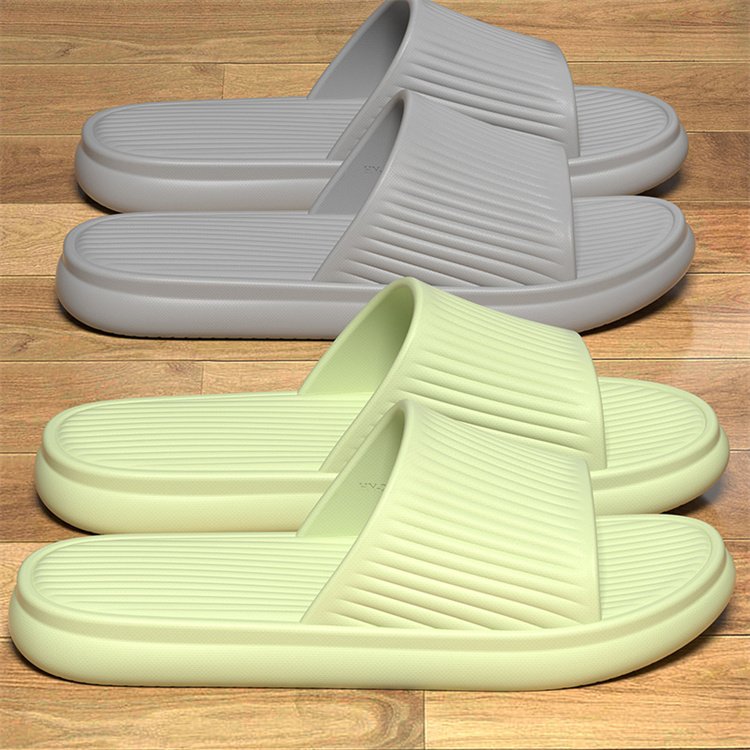 Cheap wholesale Thick bottom casual eva slippers outdoor sandals beach candy color slides flat shoes eva slippers for women