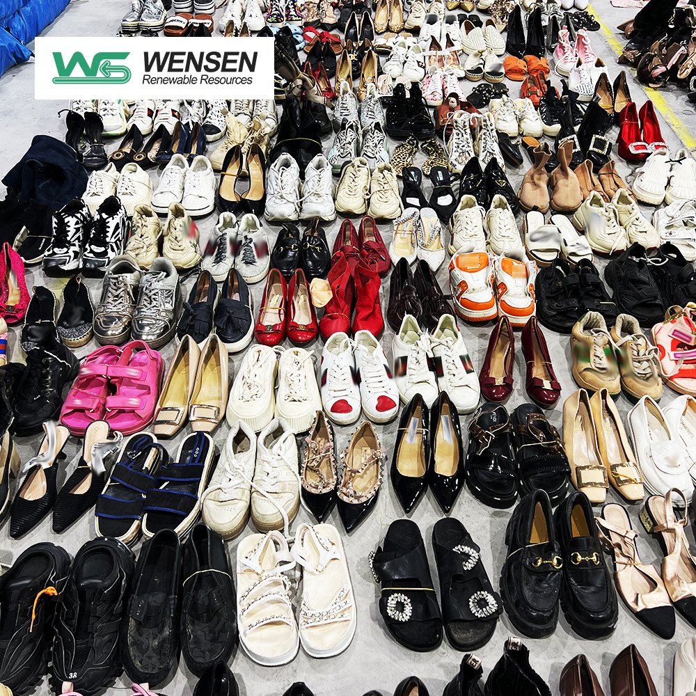 Premium Second Hand Slides Slippers Used Branded Luxury High Heels Bulk Sandals For Ladies