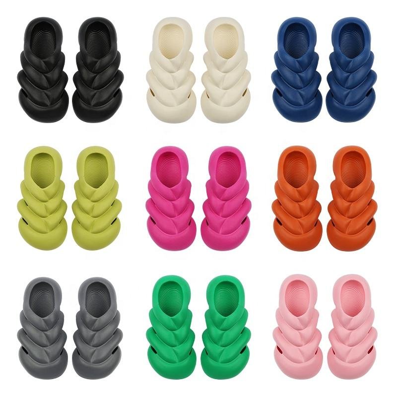 Nicecin Hot Sale New Design Breathable Comfortable Skeleton Slides Slippers Women Summer EVA Slipper