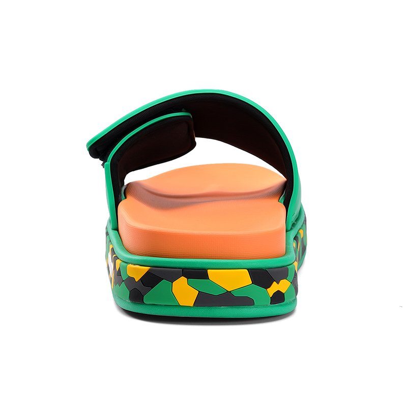 New Women Thick Sandals Custom Logo Slides Sandals Oem Custom Logo Slides Slippers Flat Sandals Mens Street Trends Slippers
