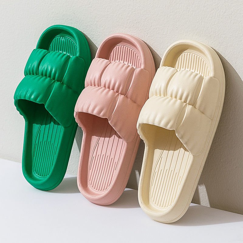 2024 New Summer Hot Selling Indoor Hotel Slippers Leisure EVA Slides Sandals Thick Sole Anti Slip Outdoor Casual Beach Shoes