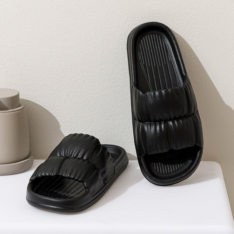 2024 New Summer Hot Selling Indoor Hotel Slippers Leisure EVA Slides Sandals Thick Sole Anti Slip Outdoor Casual Beach Shoes