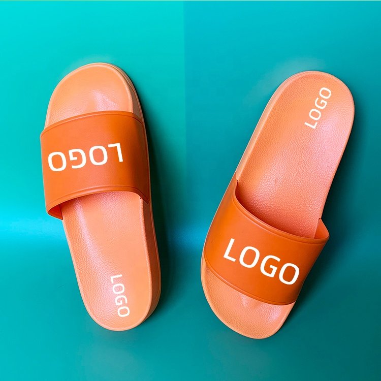 2024 France Popular Hot-selling New Summer Comfortable Open Toe Non-slip PVC Slides Slippers Custom Logo for Female