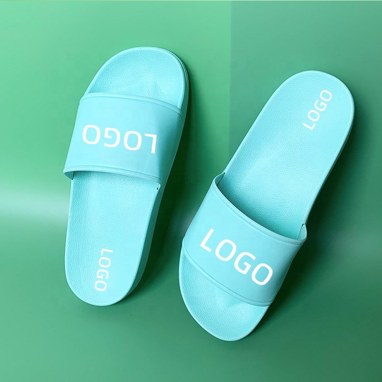 2024 France Popular Hot-selling New Summer Comfortable Open Toe Non-slip PVC Slides Slippers Custom Logo for Female