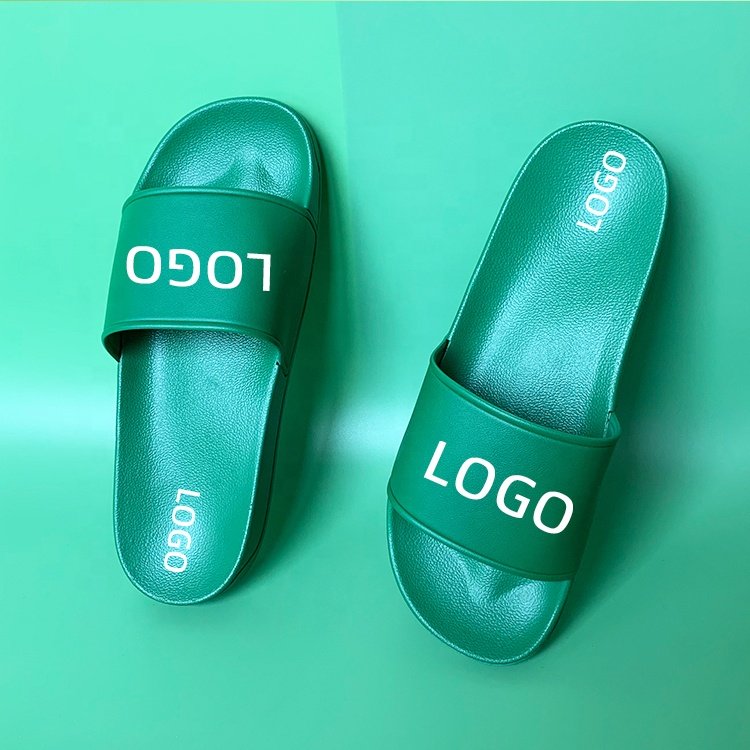 2024 France Popular Hot-selling New Summer Comfortable Open Toe Non-slip PVC Slides Slippers Custom Logo for Female