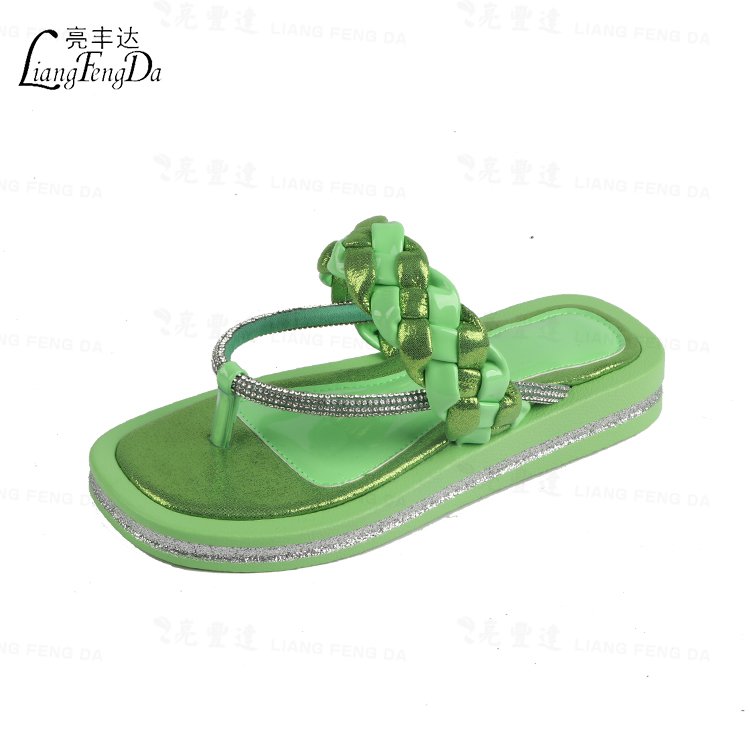 designer sandals Summer New Design Women's Slide Flip-flops Outside Beach Casual Slippers Shoes For Girl Flats Flip Flops Ladies Luxury Shoes heel protection