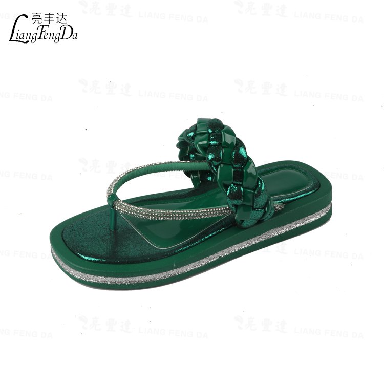 designer sandals Summer New Design Women's Slide Flip-flops Outside Beach Casual Slippers Shoes For Girl Flats Flip Flops Ladies Luxury Shoes heel protection