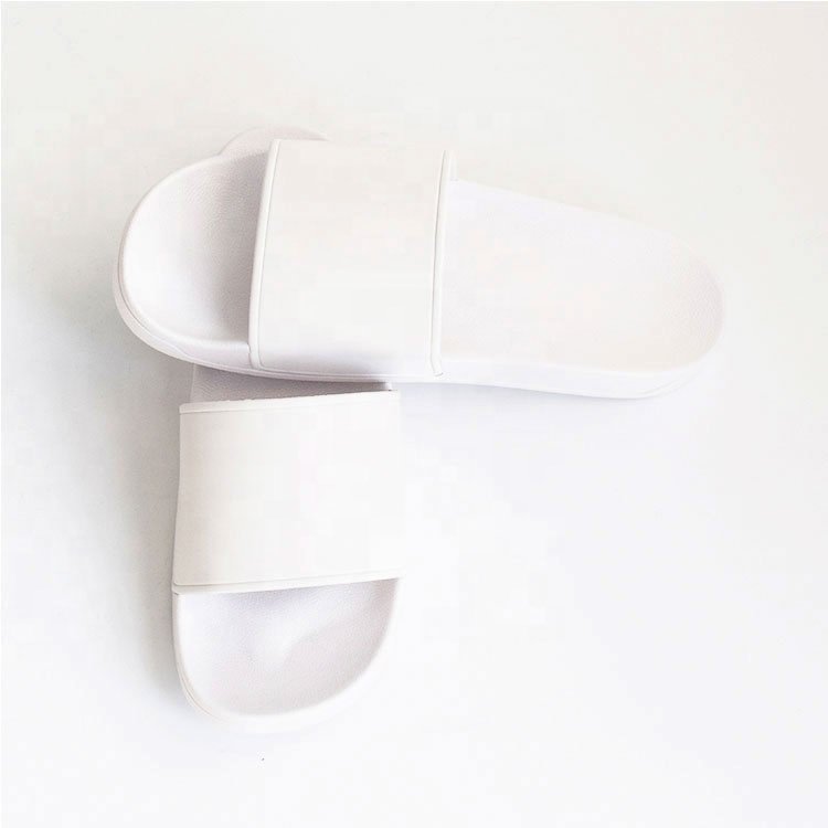 High Quality Custom Logo Flat Fabric Tape Ladies Slides Slipper Sandals Indoor women slippers