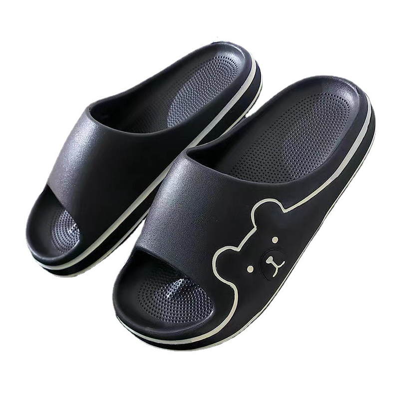 Wholesale 2023 Slides Slippers Cartoon Bear Unisex Home Summer for Women terlik flipflops designer slides slippers