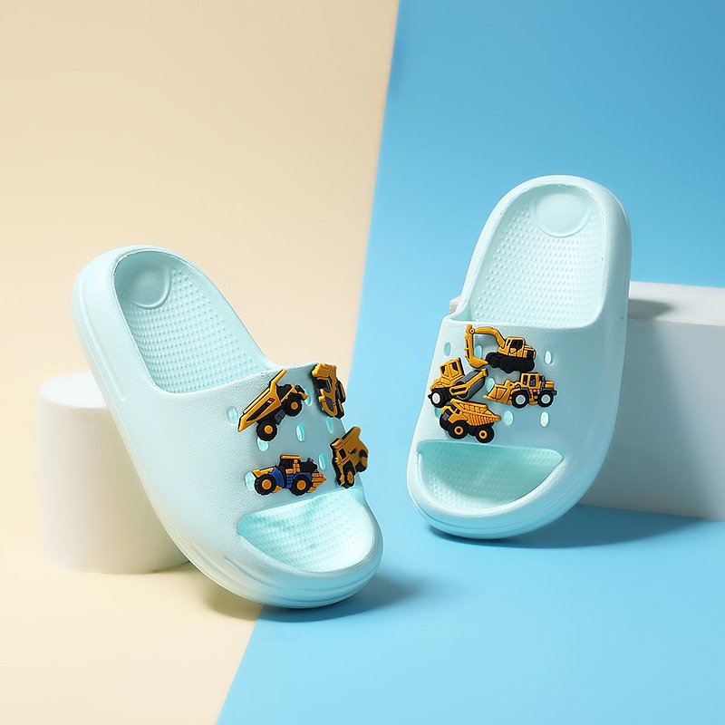 Lightweight Cozy for Family Bonding at Home Cute Parent Child Matching Slides Slippers